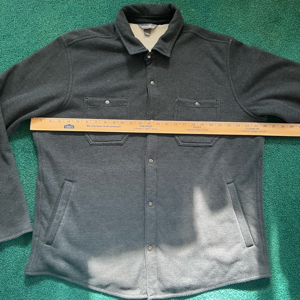 Eddie Bauer thermal shirt jacket